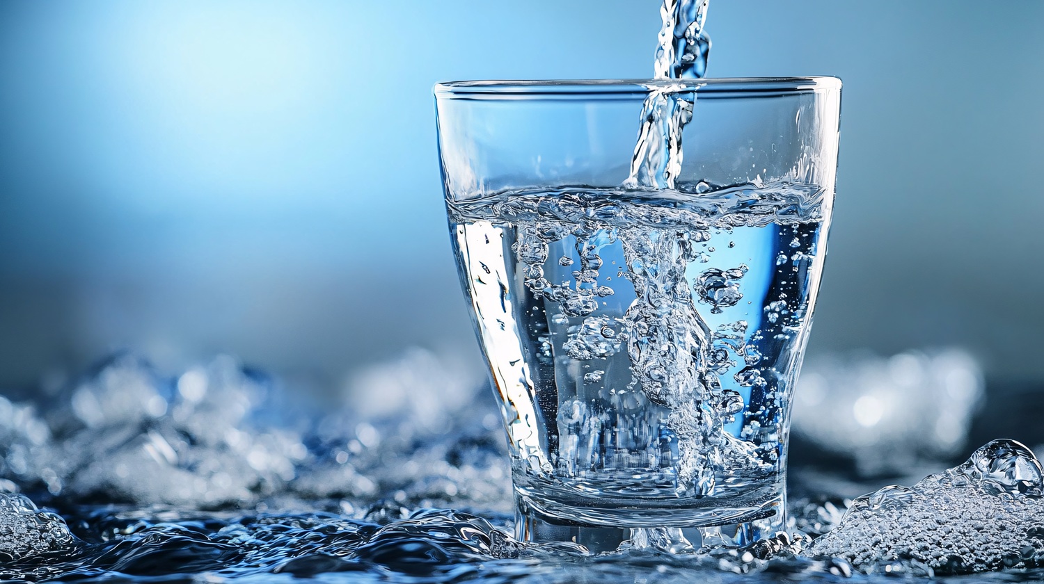 Glass of water - filtration service in Nashville by Doctor Drips